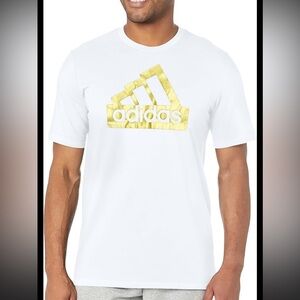 Adidas Mens Future Icons Metallic T-Shirt